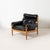Black Brazilian Style Lounge Chair by Eric Merthen for Ire Möbler, Sweden, 1960s For Sale - Image 8 of 8