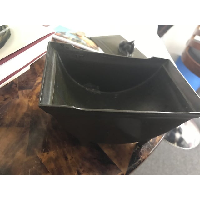 Danish Art Deco Lidded Decorative Collectible Box Disko Metal by Just Andersen D30 c.1926-1930 For Sale - Image 6 of 7