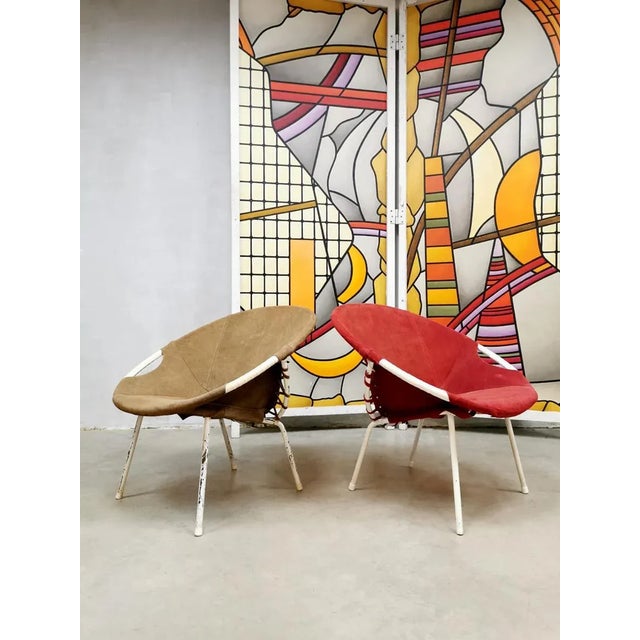 Set of Vintage Balloon Chair from Lusch & Co For Sale - Image 5 of 5