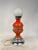 Orange Vintage Space Age Table Lamp, 1960s For Sale - Image 8 of 8