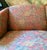 Raspberry Red Pair of Vintage David Edward Club Chairs With Floral Print For Sale - Image 8 of 17