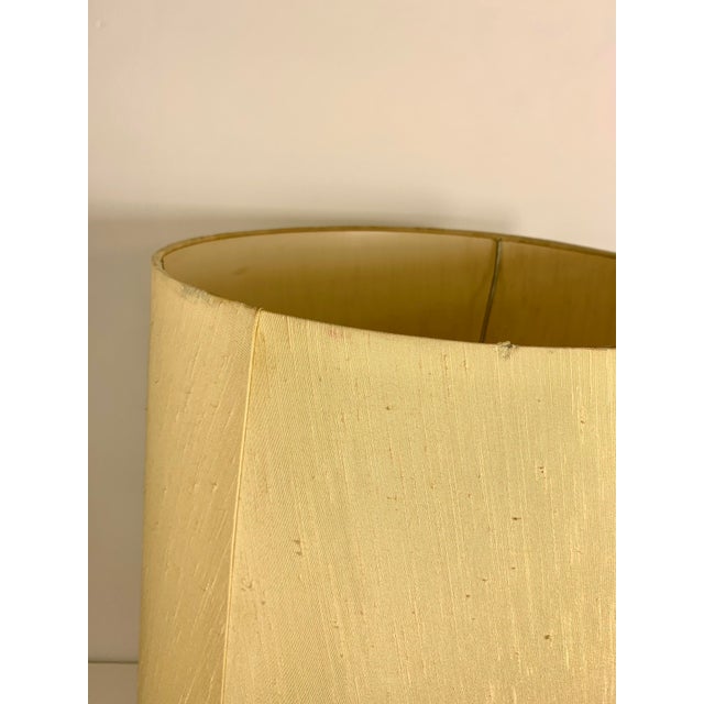 Cream 1970s Extra Large Tall Oversized Fat Lava Lamp Shade For Sale - Image 8 of 11