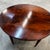 Brown Extendable Round Dining Table in Mahogany and Gilts For Sale - Image 8 of 14