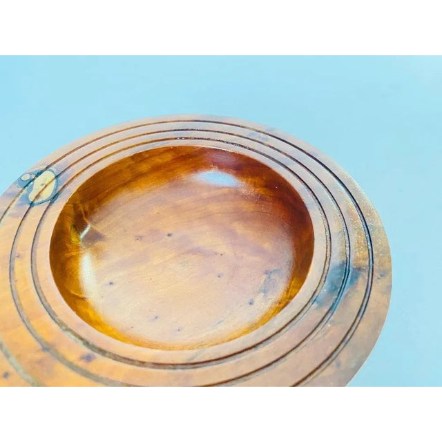 Wood Ashtray in Brown Color, France, 1970s For Sale - Image 3 of 9