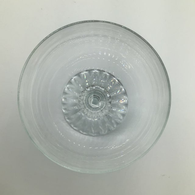 Vintage Mikasa Ritz Crystal Water Goblets-Set of 6 For Sale In Sacramento - Image 6 of 12