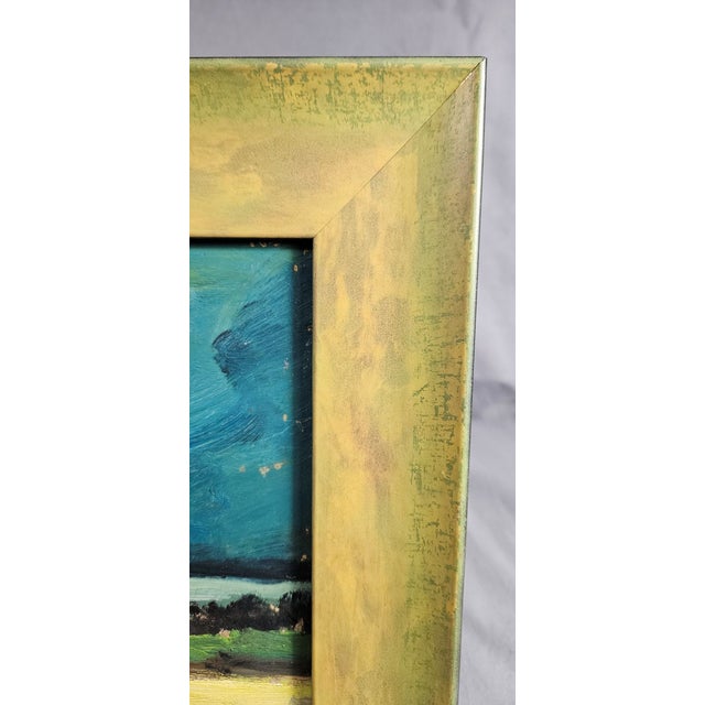 1970s T. Brice, Breton Landscape, 1970s, Oil on Panel, Framed For Sale - Image 5 of 8