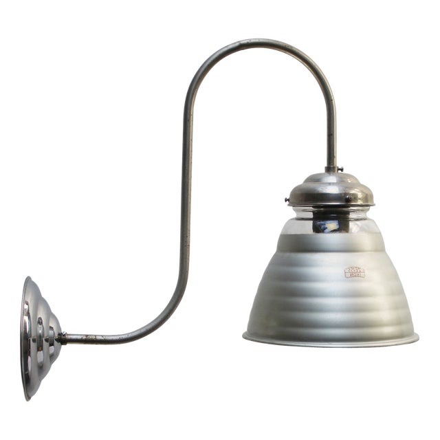 Mercury Mirror Glass Sconce Wall Lamp from Zeiss Ikon For Sale