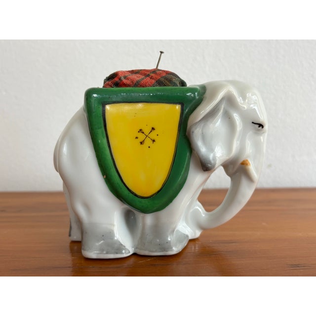 Antique Circus Elephant Pin Cushion For Sale - Image 9 of 9