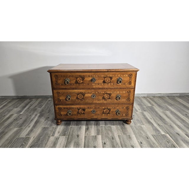 18th Century Sideboard in Wood & Metal, in Good conditions. Designed before 1890