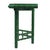 Hollywood Regency Faux Bamboo Green Entry Console For Sale - Image 3 of 5
