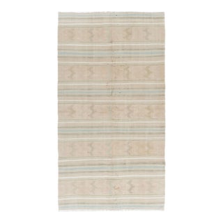 Vintage Circa 1940 Turkish Kilim Flatweave Rug 4ft 9in X 8ft 9in For Sale