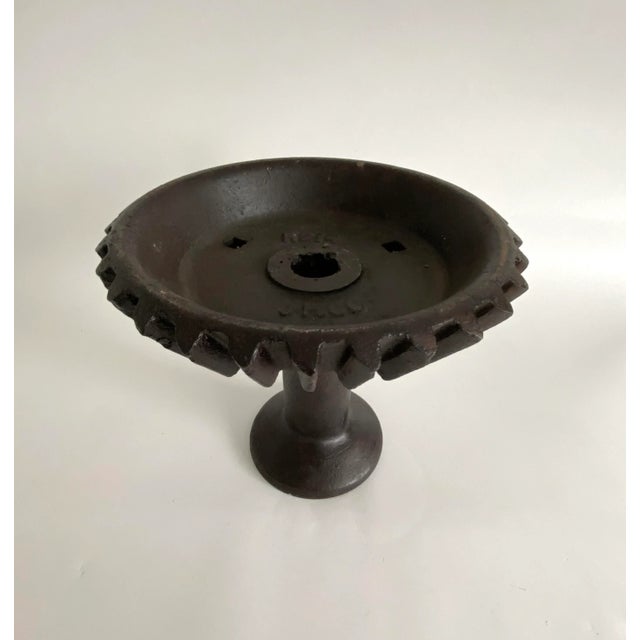 Industrial Cast Iron Footed Plateau For Sale In Los Angeles - Image 6 of 7