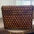 Brown Vintage Bombay Company Woven Bamboo & Rattan Starburst Trunk For Sale - Image 8 of 12