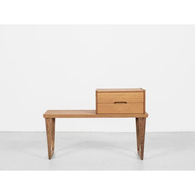 Mid-Century Danish Bench and Container in Oak from Aksel Kjersgaard, 1960s For Sale - Image 13 of 13