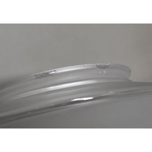 Large French Art Deco Flush Mount - 1930s France For Sale - Image 11 of 11