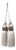 Silver Key Tassels With Cut Ruche - a Pair For Sale