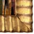 2020s Contemporary Abstract "Jewel" Oil Painting in Vintage Gold Ripple Frame For Sale - Image 5 of 6
