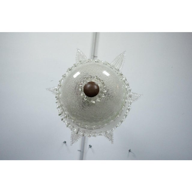 Vintage Italian Murano Glass Pendant Light, 1930s For Sale - Image 4 of 14