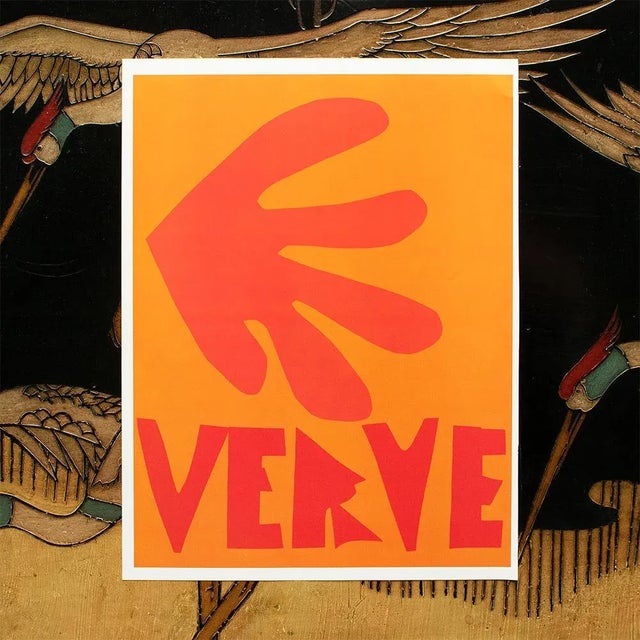 Abstract 1987 After Henri Matisse "Verve No. 35-36" Cover, Second Edition Full-Color Print For Sale - Image 3 of 9