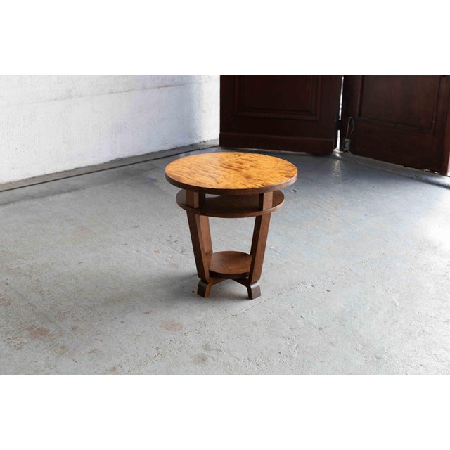 Art Deco Side Table, Netherlands, 1930s For Sale - Image 14 of 14