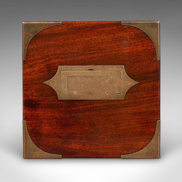 Wood Antique Campaign Apothecary Box, English, Chemist’s Case, Georgian, Circa 1780 For Sale - Image 7 of 11