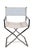 Virtue Mid 20th Century Hollywood Regency Chrome and Vinyl Directors Chairs In For Sale - Image 4 of 18