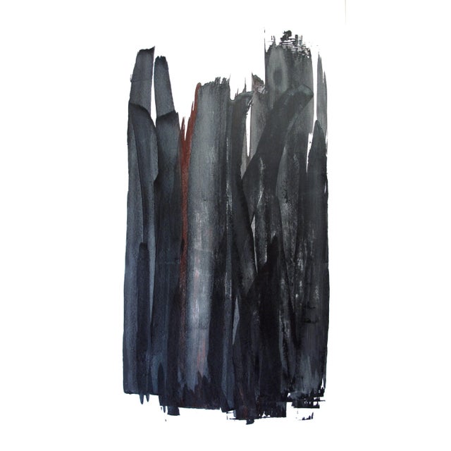 Early 21st Century Emma Godebska, Black Forest, 2018, Acrylic on Canvas For Sale - Image 5 of 9