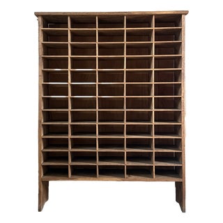 Large Antique Sorting Cabinet, 1920s For Sale