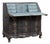 Late 18th Century Danish Black Oak Secretary Bureau For Sale