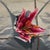 White Package with Stargazer by Sarah van der Helm | Oil on Cradled Panel Oil painting of a stargazer lily on crumpled paper. For Sale