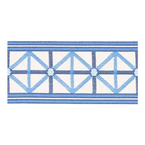 Schumacher Napoleon Indoor/Outdoor Tape, Ocean