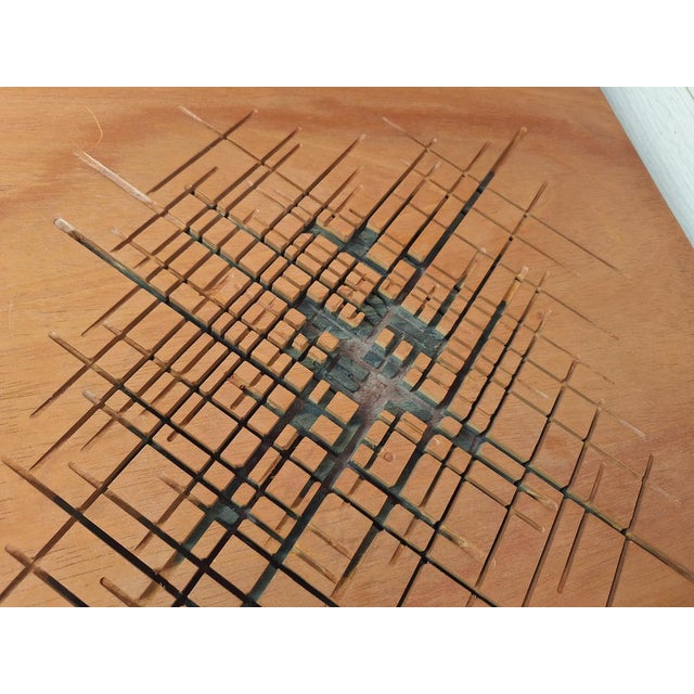 Panels in Worked Wood by Angelo Mangiarotti for Arquati, 1970s, Set of 2, in Very Good conditions. Designed 1970 to 1979...