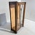 Art Deco Display Cabinet in Oak and Glass Cabinet with Geometric Motif, 1930s For Sale - Image 3 of 7