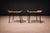 Set of Two Armchairs With Stools in Cane & Iron, Carlo Hauner, 1950s For Sale - Image 14 of 16