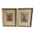 Antique Pair of Signed and Numbered Prints of Asian Figures For Sale