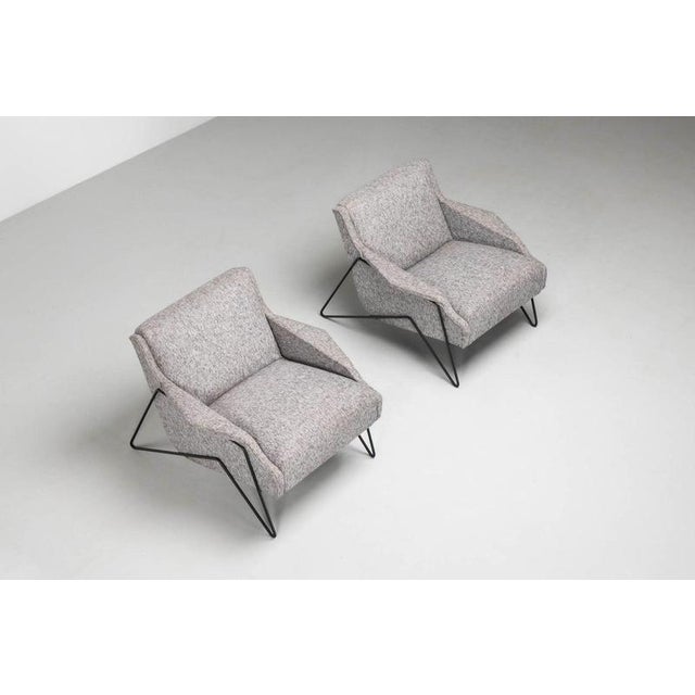 Low Lounge Chairs by Ernesto Hauner for Forma Moveis, Brazil, 1950s, Set of 2 For Sale - Image 18 of 18