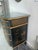 Chinese Style Black and Gold Chest With Matching Mirror For Sale - Image 4 of 5