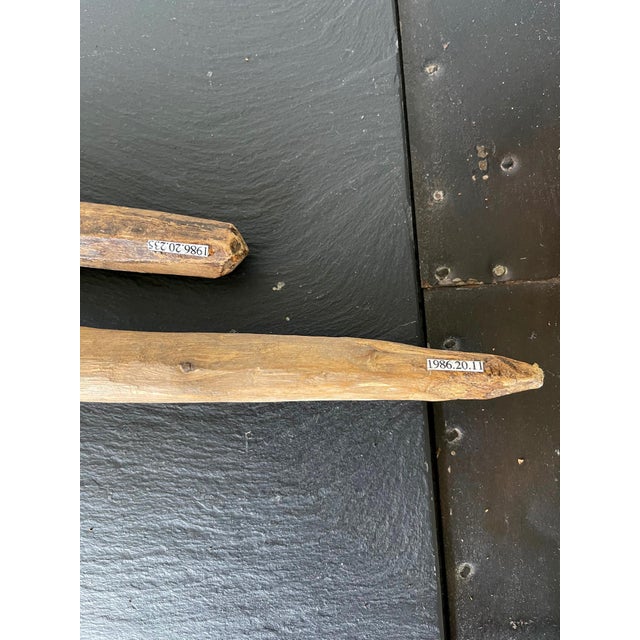 Two Ceremonial Weapon from Highlands of Papua New Guinea Provenance For Sale - Image 15 of 17