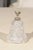 Transparent 1920s Small French Crystal Toiletry Bottle with Silver Neck & Diamond Motifs For Sale - Image 8 of 12