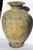 Large classical Etruscan Style Terracotta Vase. Hand painted. Made in Sicily, Italy.