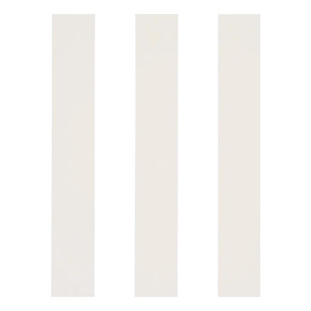 Sample - Schumacher Emma Stripe Wallcovering in Delft For Sale