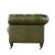 2020s Adoorne Chesterfield Leather Loveseat For Sale - Image 5 of 6