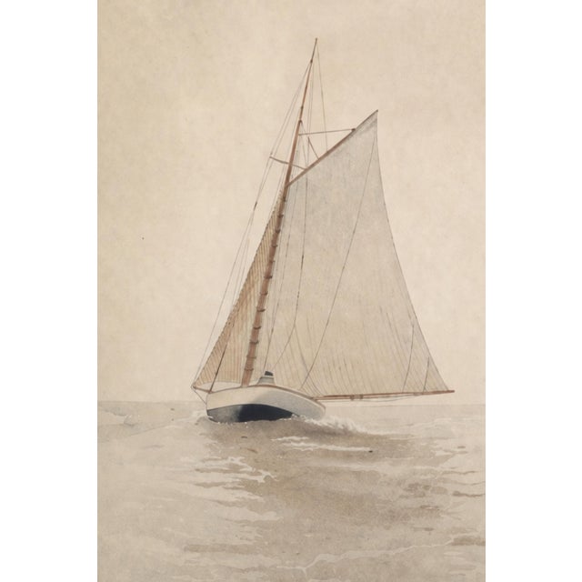 Not Yet Made - Made To Order Minimal Coastal Texture Study, Abstract Shoreline Art Print, 24" × 36" For Sale - Image 5 of 10