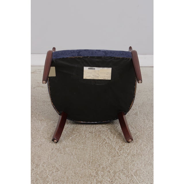 Hickory Chair Federal Style High Back Lolling Chair For Sale - Image 16 of 18