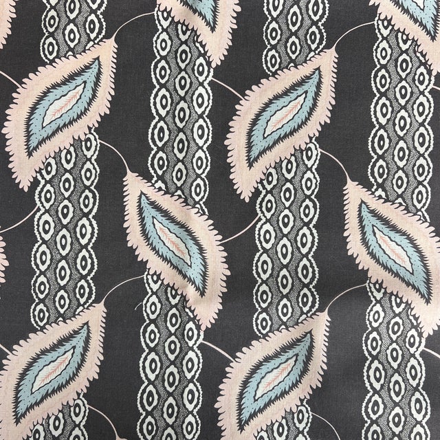 John Stefanidis Handprinted English Fabric- 1 Yard