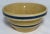 Antique Mocha Yellow Ware Pottery Kitching Mixing Bowl For Sale - Image 13 of 13