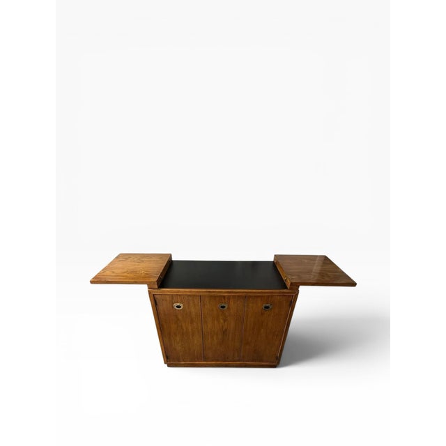 Mid-Century Drexel Expandable Rolling Bar Cart / Server, 1960s For Sale - Image 14 of 16