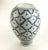 Blue Antique Porcelain Bud or Flower Vase Thailand For Sale - Image 8 of 9