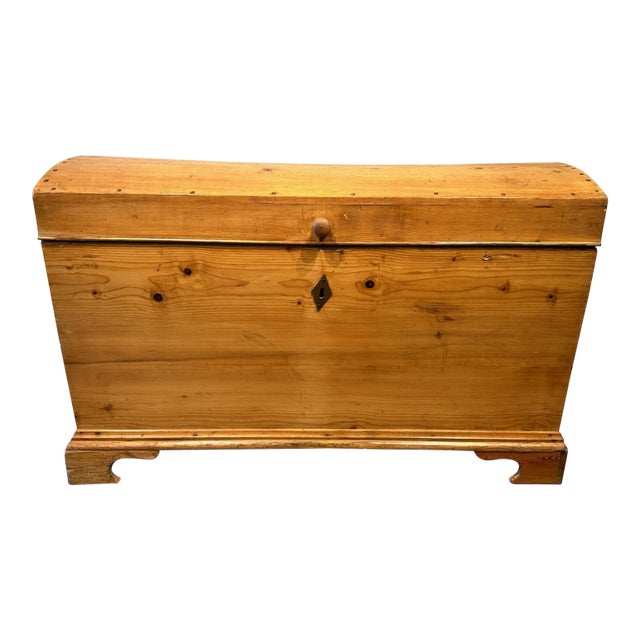 Late 18th Century Antique Dovetail Trunk For Sale