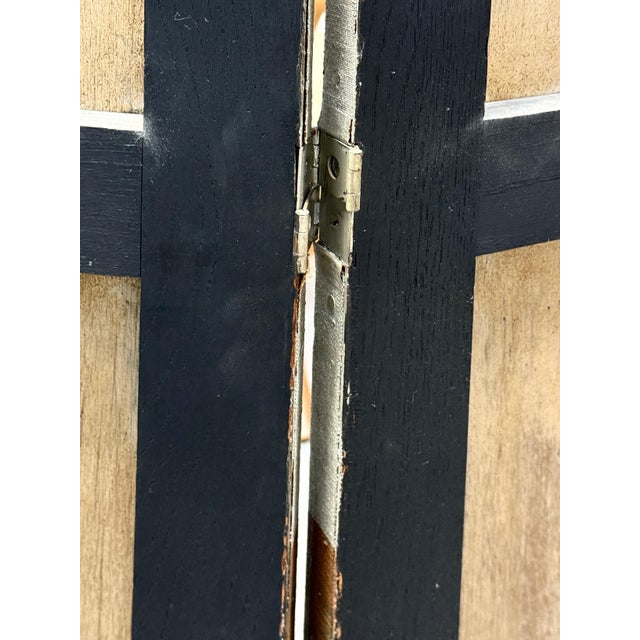 Early 20th Century Art Deco 3 Part Screen after Major Felton’s Warrior & Tiger by F. Wilcox For Sale - Image 10 of 18